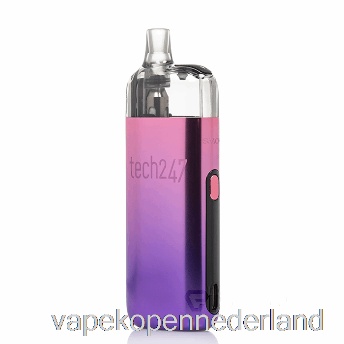 Elektronische Sigaret Vape Smok Tech247 30w Podkit Roze Paars